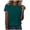 Dark Green, variant on idosla Women's Cotton Tees Oversized Relaxed Fit Short Sleeve Spring Casual Going Out Tops Vintage Boyfriend T-Shirt (Sky Blue, L)