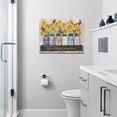 thumbnail image 6 of Farmhouse Sunflower Wall Art Sunflower Bathroom Pictures for Wall Rustic Flower Butterfly Bathroom Painting Canvas Prints God Says You Are Modern Artwork Decor for Bathroom Bedroom Living Room 16"x12", 6 of 6
