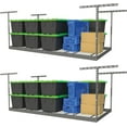 2Pack 4 x 8 MonsterRax Overhead Garage Storage Rack, Ceiling Racks for