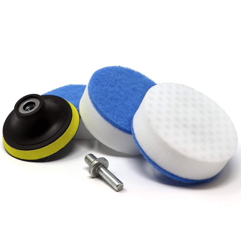 Drill Powered Cleaning Sponges with High Density Melamine Pads for ...
