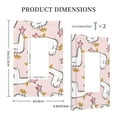 thumbnail image 5 of Kll Goose Queen Wall Plate,Gloss Finish,Standard Size 1 - 5" X 3", Polycarbonate Thermoplastic,Electric Receptacle Plug Covers, 5 of 8