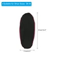 thumbnail image 2 of Uxcell Shoe Covers, 1 Pair Reusable Thickened Shoe Protector Covers for Home Indoor, Wine Red, 2 of 6
