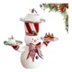 thumbnail image 3 of Estatuas De Muñeco De Nieve De Resina Con Soporte Para Bande, 3 of 3
