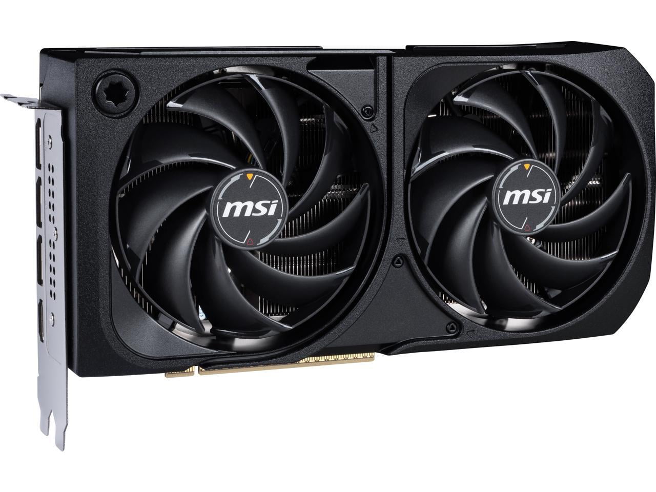 MSI GeForce RTX 5070 12G SHADOW 2X OC Graphics Card, 12GB GDDR7, DPx3, HDMIx1, DLSS 4
