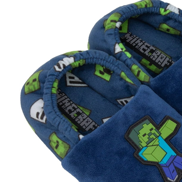 Minecraft on sale slippers walmart