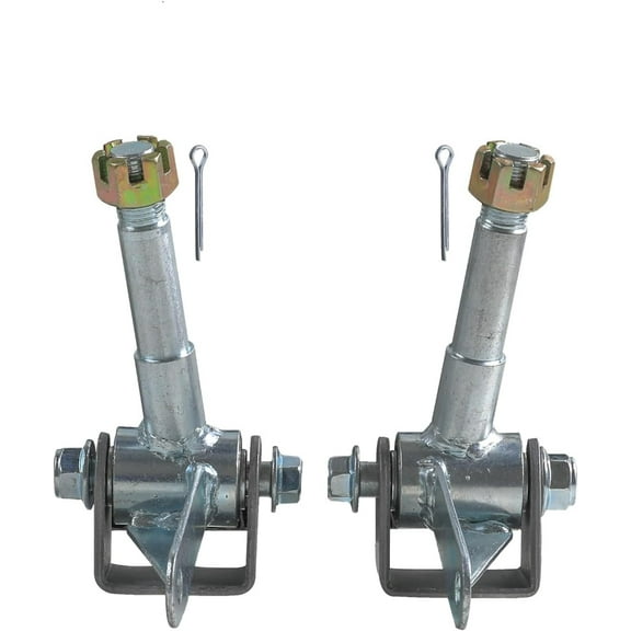 1 Pair Front Steering Knuckle Spindle for Disc Brake ATV Go Kart Quad 110 125cc 150cc