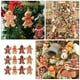 thumbnail image 4 of 12 unids Árbol de Navidad adorables adornos colgando PVC Gingerbread Hombre Adornos, 4 of 6