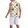 thumbnail image 2 of Sikiie Honey Basketball Jersey Reversible Men's Mesh Athletic Sports Shirts Training Practice S-4XLX-Large, 2 of 6