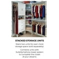 thumbnail image 3 of Closetmaid Ss31-Cu Suitesymphony 31-3/4" Wide Closet System Corner Storage Unit - Brown, 3 of 7