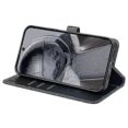thumbnail image 3 of For Hmd Pulse Pro/pulse+/pulse Case Magnetic Clasp Four-leaf Clover Leather Phone Cover - Black, 3 of 5