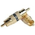 thumbnail image 2 of Db L Bm105 Gold Barrel Connectors, 2 Pk (male/male), 2 of 2