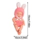 thumbnail image 3 of Muñecas de vinilo suaves para recién nacidos de 7,48 pulgadas con conjunto de ropa que incluye chupete, muñeca realista de aspecto real., 3 of 7
