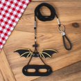 thumbnail image 1 of IFANLANDOR Adjustable Pet Leash For Bearded Dragon Harness Pu Assorted Color Outdoor Walking 2 Traction Ropes, 1 of 6