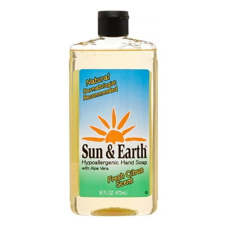 Sun And Earth Hypoallergenic Hand Soap - 16Ounce
