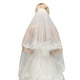 thumbnail image 3 of Boda Novia Velo Prop Mujeres Tocado Elegante Negro Blanco Color Nupcial Encaje Velos Vestido Adorno Ropa Accesorio Blanco Moyic AP006282-01, 3 of 3