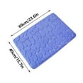 thumbnail image 4 of 1Pc Carpet Carpet Welcome Decor Day Room Living Doormats Carpet Home Carpets Bathroom Products Coral Fleece 40Cmx60Cm Cob Blestone Texture Carpet, 4 of 8