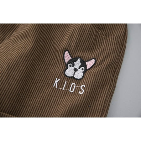 

GWAABD Toddler Boy Clothing Baby Kid Boys Dog Letter Print Tie T-shirt Tops+Pocket Pants Clothes Set