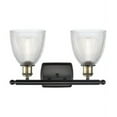 thumbnail image 4 of Innovations Lighting 516-2W-BK-G382 Castile 2 Light 16" Wide Bathroom Vanity Light - Black, 4 of 7
