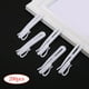 thumbnail image 4 of 300 ganchos para cortinas con pliegues de profundidad ajustables para cortinas de puerta. 9cm, 4 of 9