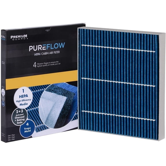 PUREFLOW PC99525HX HEPA Cabin Air Filter | Fits 2020-2025 Hyundai Palisade 3.8L