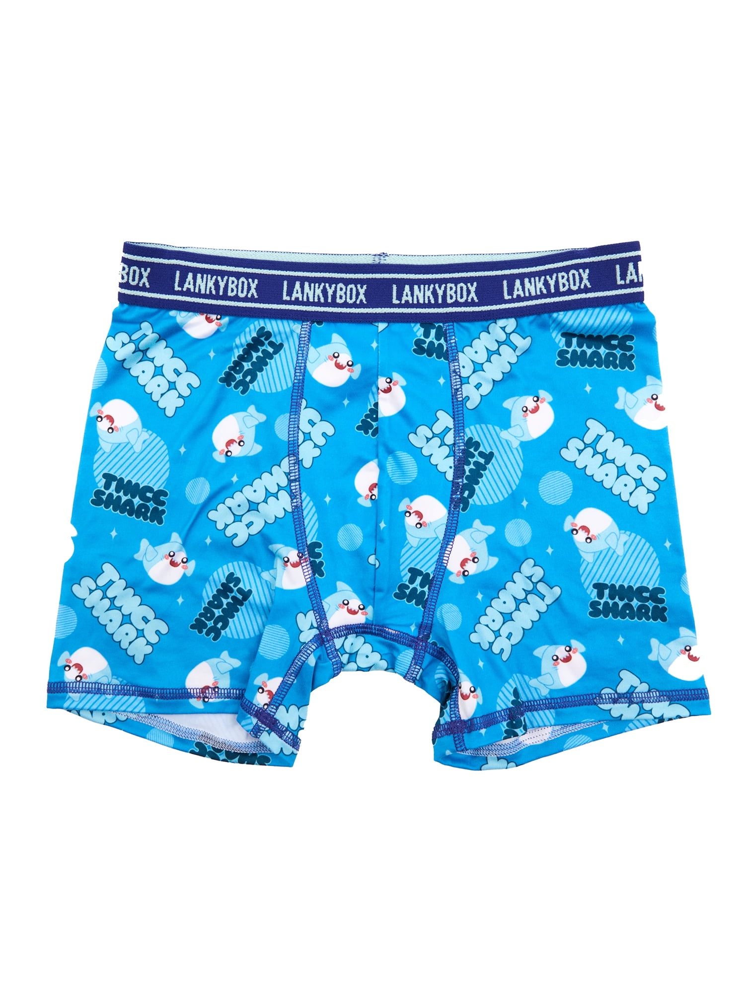 Lanky Box Boys Boxer Brief Underwear, 4-Pack, Sizes XS-XL