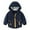 00#Blue259, variant on Tween Boys Summer Solid Cargo Jacket Long Hooded Zipper Outerwears Coat for Kids