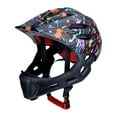 thumbnail image 1 of Casco de bicicleta para niños Casco integral Transpirable Resistente a impactos Bicicleta infantil negro, 1 of 9