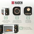 thumbnail image 3 of Open Box Haden 700 Watt .7 Cubic Foot Microwave w/Digital Controls,Black/Copper, 3 of 11