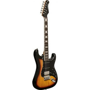 Stagg Model SES-60 SNB Sunburst Electric Guitar With Roasted Maple Neck - SSH