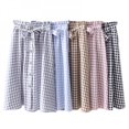 thumbnail image 4 of EIMELI Women High Waist Skirt Summer Female Irregular Ruffle Skirts Vintage Button Long Retro Cute Black, 4 of 6