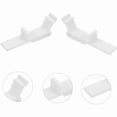 thumbnail image 4 of 8pcs Vertical Blind Valance Clips Replacement for Blackout Curtains Pom Material Easy Install Home  Use, 4 of 8