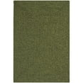 thumbnail image 4 of SAFAVIEH Braided Rishika Solid Area Rug, Green, 5' x 8' Oval, 4 of 11