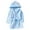B-60Blue17, variant on MEZZALL Children Hooded Robe Girls Thickened Sleepwear And Bathrobe Kids Long Sleeve Autumn Winter Cozy Sleepwear Solid Color Trendy Teen Dailywear