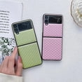 thumbnail image 4 of Housse de Protection à l'Échelle du Poisson Compatible avec Galaxy Z Flip 4, Cuir Pu + Cadre Souple en Tpu, 4 of 5