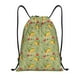 thumbnail image 1 of Fotbe Taco Bolsa Mochila con Cordón Estampada, Bolsa de Gimnasio Deportiva, Bolsa Cinch, Bolsa con Cordón para Hombres y Mujeres-Medium, 1 of 6