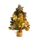 thumbnail image 1 of Decoraciones Del Árbol de Navidad Árbol de Escritorio Rosa Flocado 50x33cm con Luces Led, Luces Del Árbol de Navidad Mini Regalo de Bricolaje para el Estante de la Oficina, 1 of 6