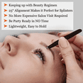 thumbnail image 4 of WHEANG Pinces à Épiler Inclinées en Acier Inoxydable Pinces à Pointe Inclinée Pinces de Précision pour Sourcils pour Votre Routine, 4 of 4
