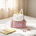 thumbnail image 2 of Leeye Schoolbag Backpack with Embroidered Name and Text Customizable for Picnics Travel Nursery DIY, 2 of 6