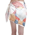 thumbnail image 2 of Kll Gnome Camping Print Women'S Sarong Coverups Short Bathing Suit Wrap Skirt Beach Wrap Swimsuit Cover Ups, 2 of 7