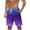 Purple, variant on ZCFZJW Mens Ombre Hawaiian Swim Trunks Casual Tie Dye Gradient Print Drawstring Elastic Waist Bathing Suits Lightweight Quick Dry Stretch Beach Shorts Swimwear with Pockets Blue XXXL