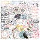 thumbnail image 1 of Paquete de pegatinas motivacionales de vinilo con citas inspiradoras, 50 unidades, 1 of 2