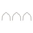 thumbnail image 3 of Justharion 100pack/lot Repair Solution Durable Hot Stapler Staples For Car Bumper Repair Tools Efficient Corner Staples 0.8mm 3Set, 3 of 6