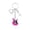Pink, variant on YYKihy Guitar Keychain Car Keychain Boys And Girls Keychain Electric Guitar Keychain Ornaments Craft Key Ring Handbag Mobile Phone Bag Decoration