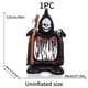 thumbnail image 3 of 1pc, Party Scene Layout Halloween Base Skull Picture Frame Aluminum Film Balloon Halloween Party Horror Balloons, Halloween Decor Supplies, 3 of 4