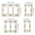thumbnail image 2 of Yayeee Rocker Switch Wall Plate 1-Gang 4.6"x2.9" Home Decorative Outlet Cover, Retro Green Stars, 2 of 6