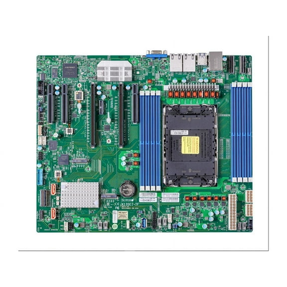 Supermicro X13SEI-TF Server Motherboard, 4th Gen Intel® Xeon® Scalable processors, Single Socket LGA-4677 (Socket E), CPU TDP supports up to 350W TDP