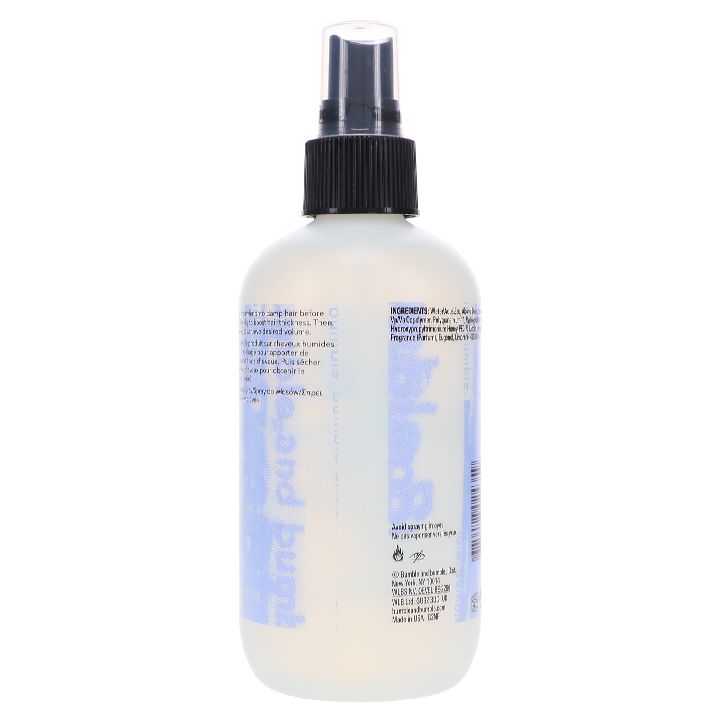 Bumble and bumble Thickening Spray ２本 Amazon.com: Bumble and bumble. Thickening Dryspun Texture