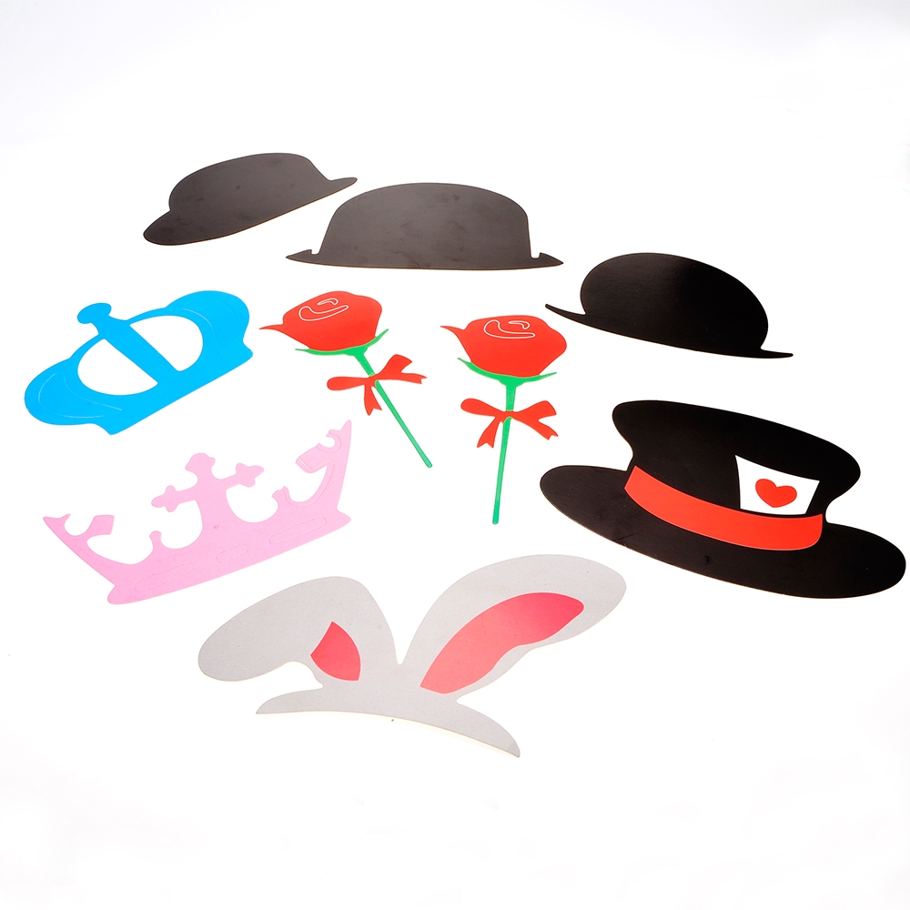 PlayWorld PartyPavillion Graduation Photo Booth Props -set of 66 pieces