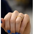thumbnail image 6 of vylahjewellery Unique Marquise and Round Diamond Eternity Engagement Band for Women 10K Vermeil Yellow Gold Anniversary Rings Moissanite Wedding Ring, 6 of 7