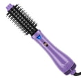 thumbnail image 1 of Cepillo de aire caliente, secador y voluminizador de un solo paso Aima Beauty Salon, cepillo secador de pelo 4 en 1, herramientas de peinado, morado-redondo, 1 of 5